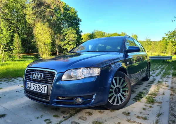 samochody osobowe Audi A4 cena 24000 przebieg: 276000, rok produkcji 2008 z Gdynia